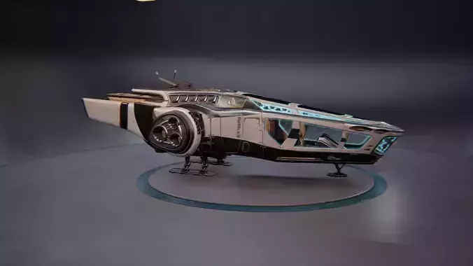 Spaceship SpShc9 3D model