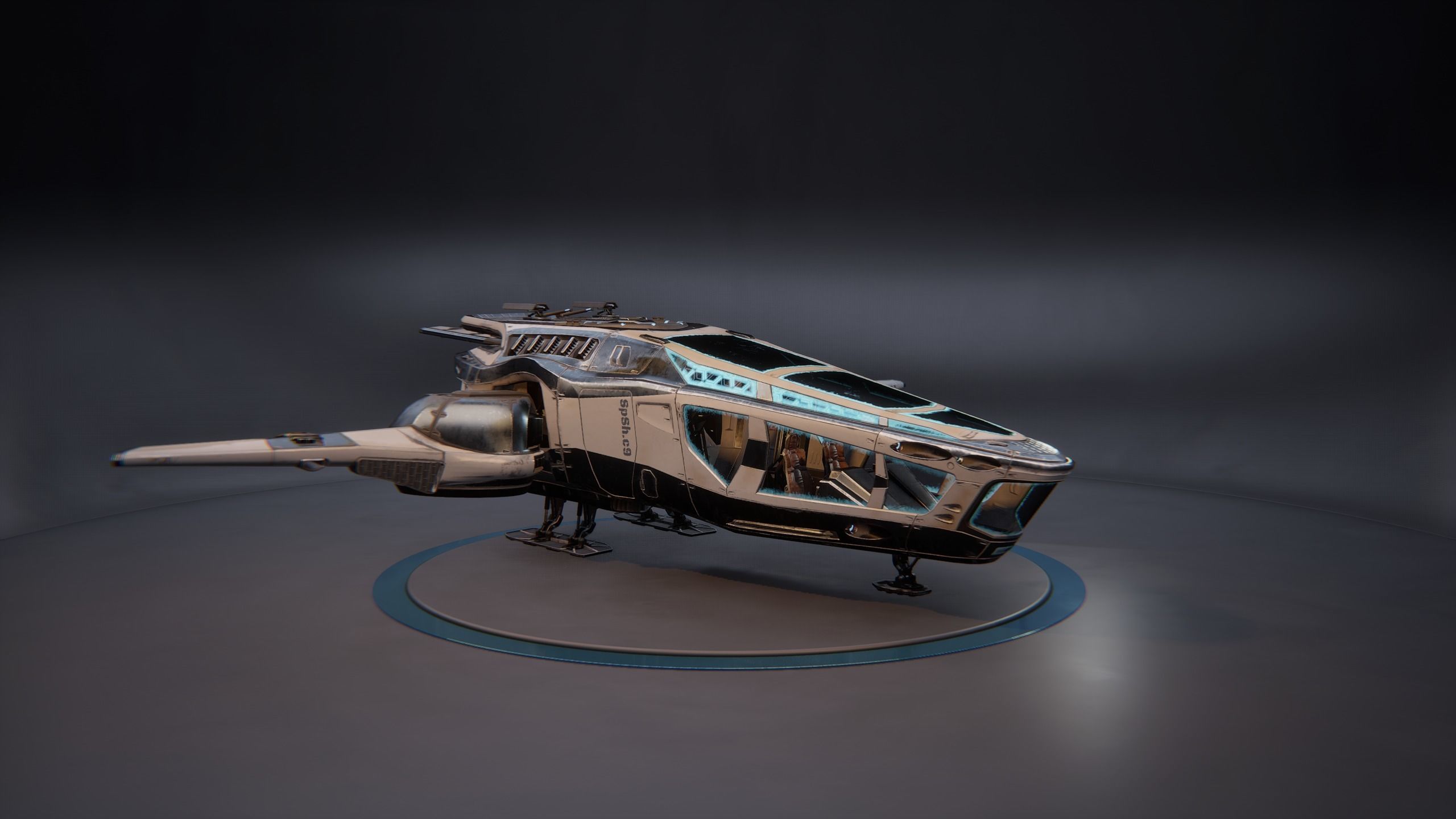 Spaceship SpShc9 3D model_6