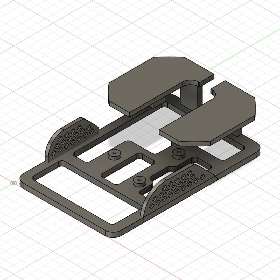 G304G305 Ultralight Shell Zeromouse Inspired 3D model 3D printable
