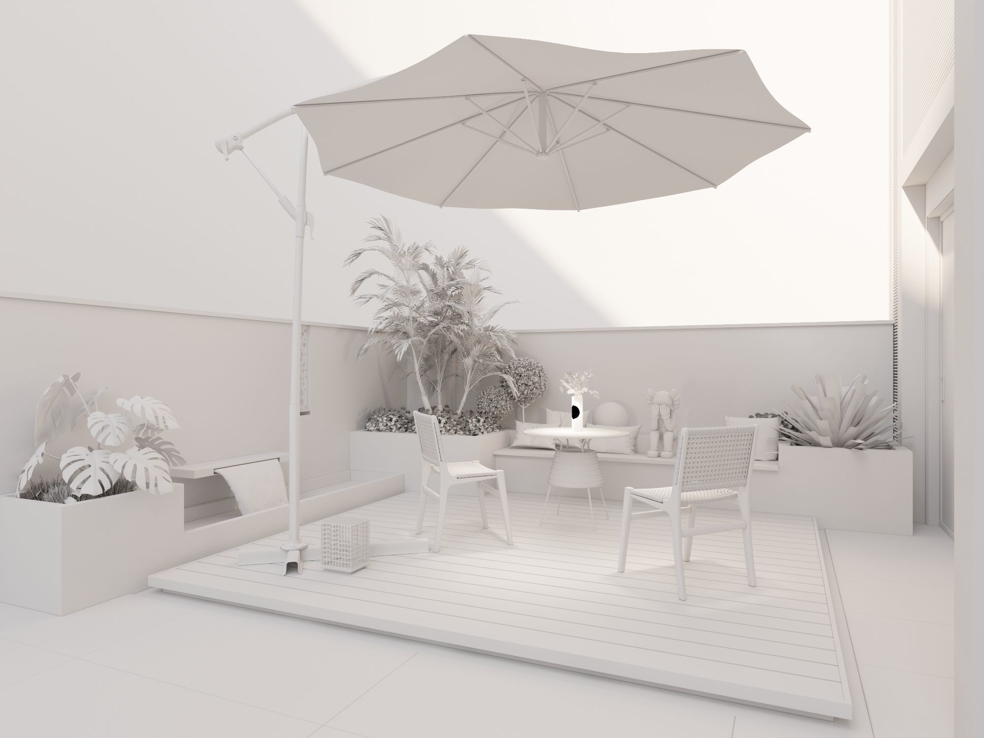 Balcony 3D model_6