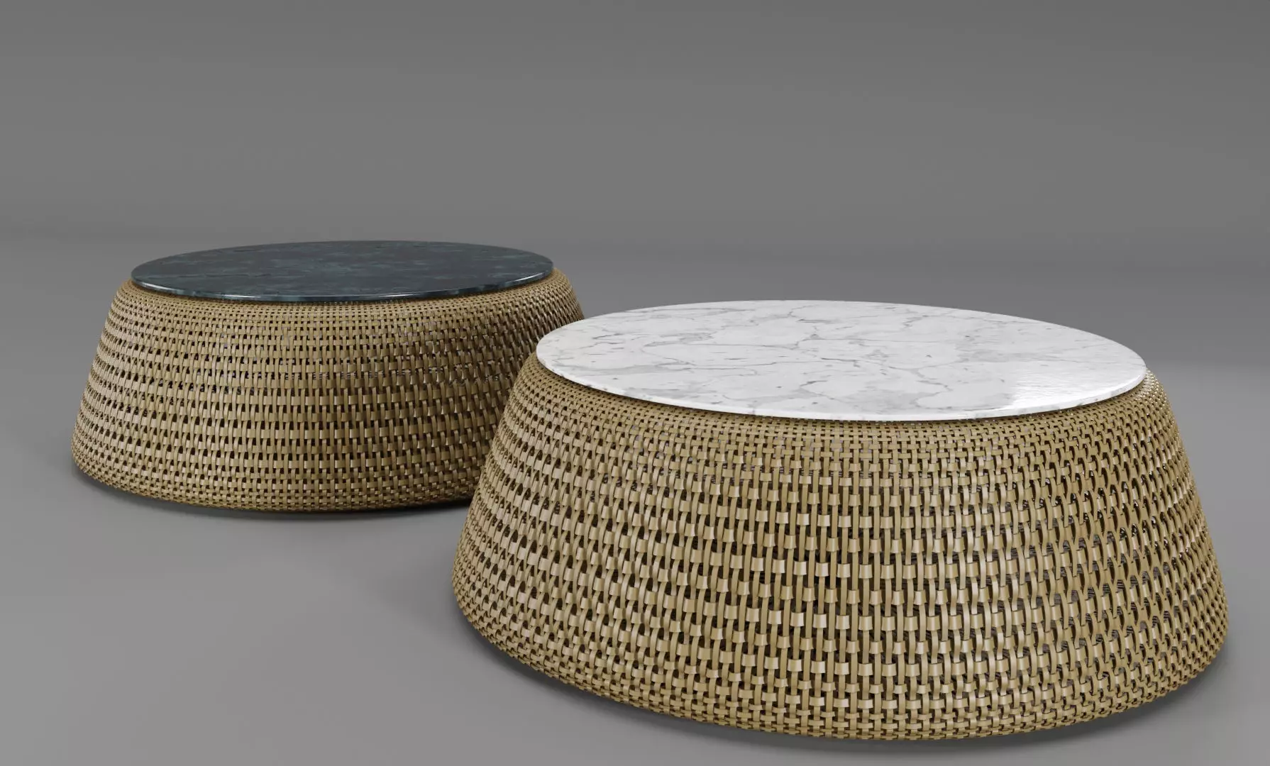 Basketry Coffee Table Free 3D model