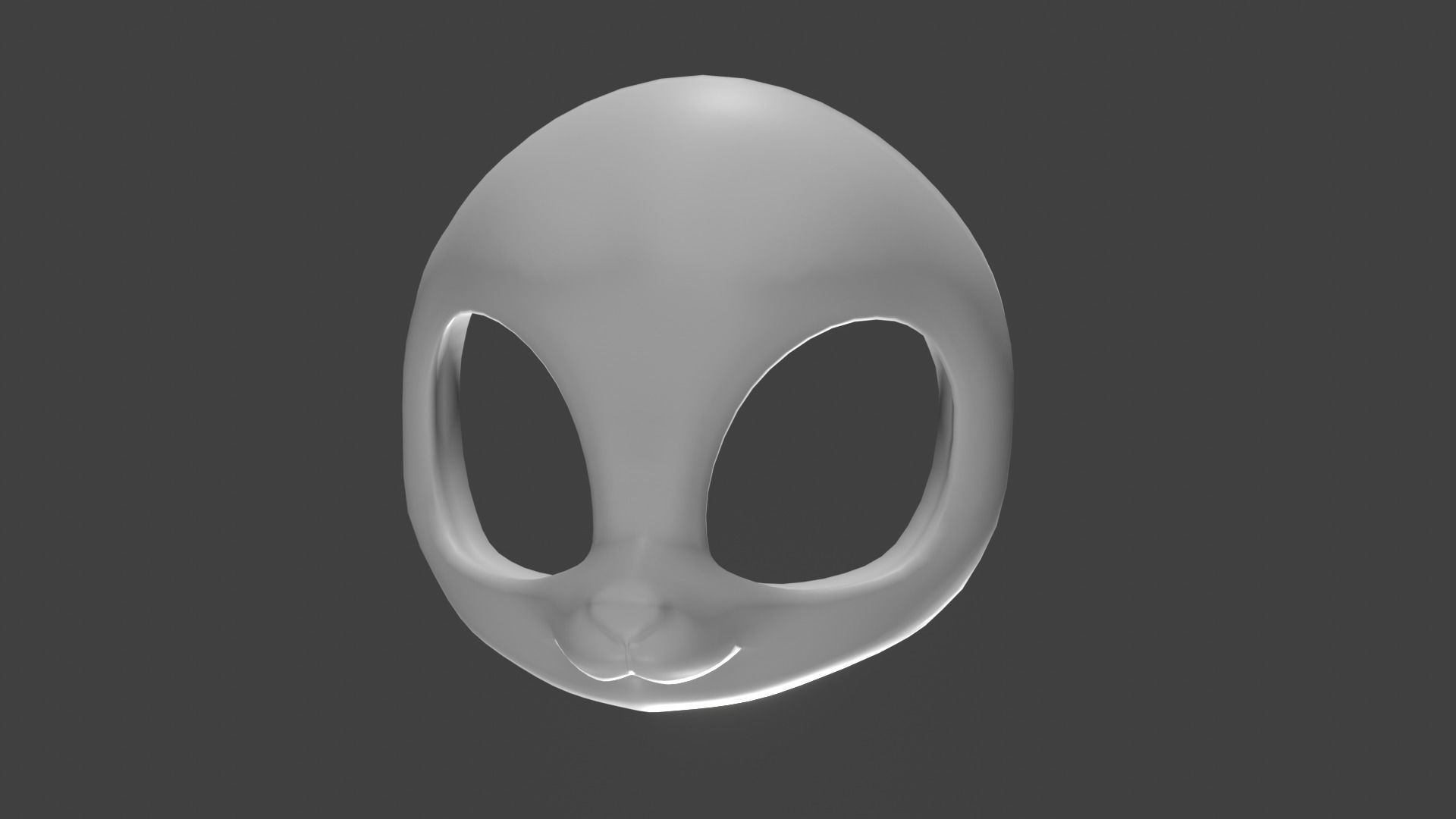 Wonderland Fox Mask 3D Printable Cosplay Furry Mask 3D print model_1