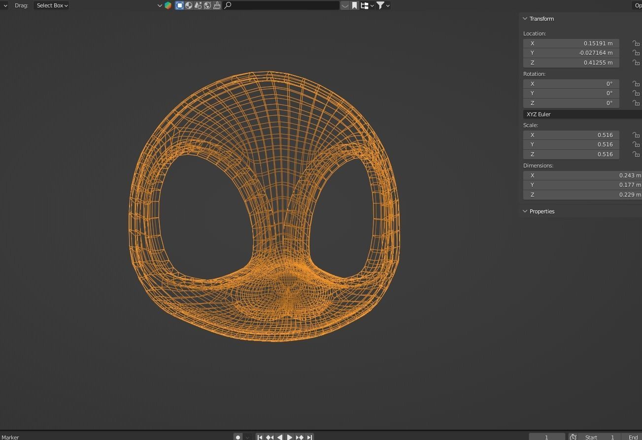 Wonderland Fox Mask 3D Printable Cosplay Furry Mask 3D print model_7