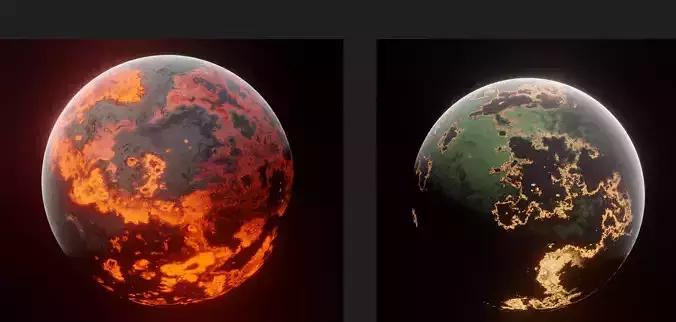 Planets Space Ready to game 