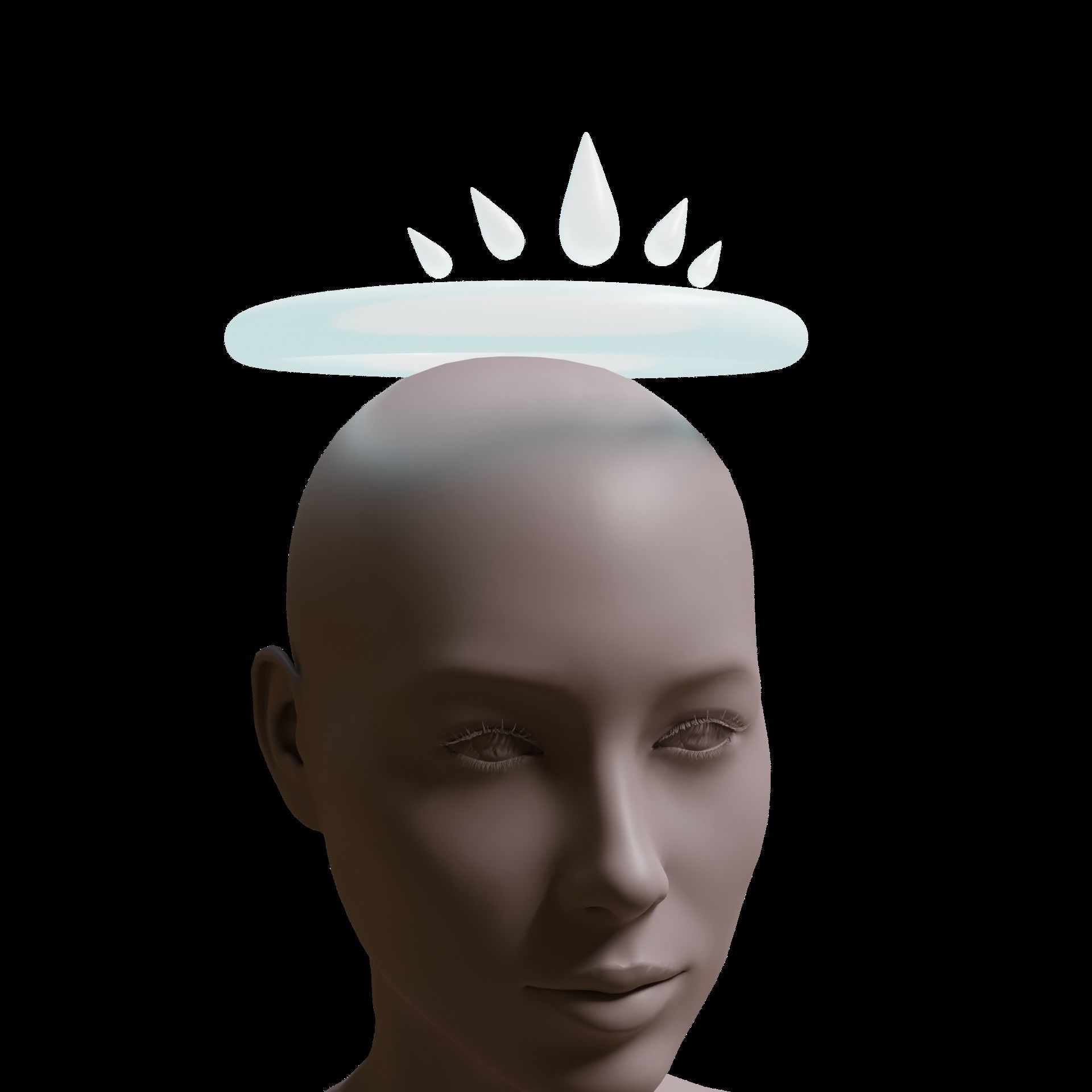 Serenity HALO HAZBIN HOTEL COSPLAY 3D print model_4