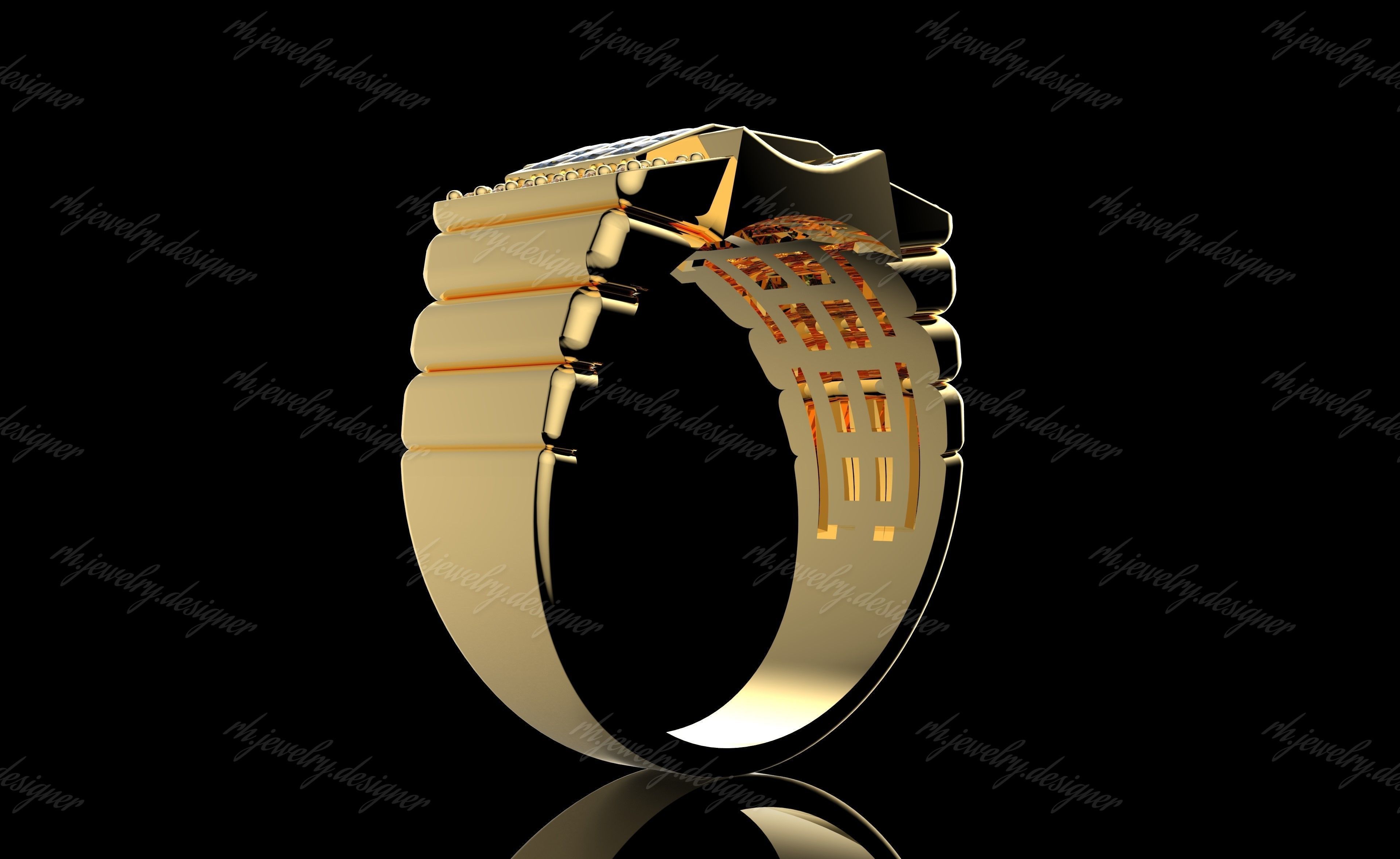 Gold N1142 3D print model_5