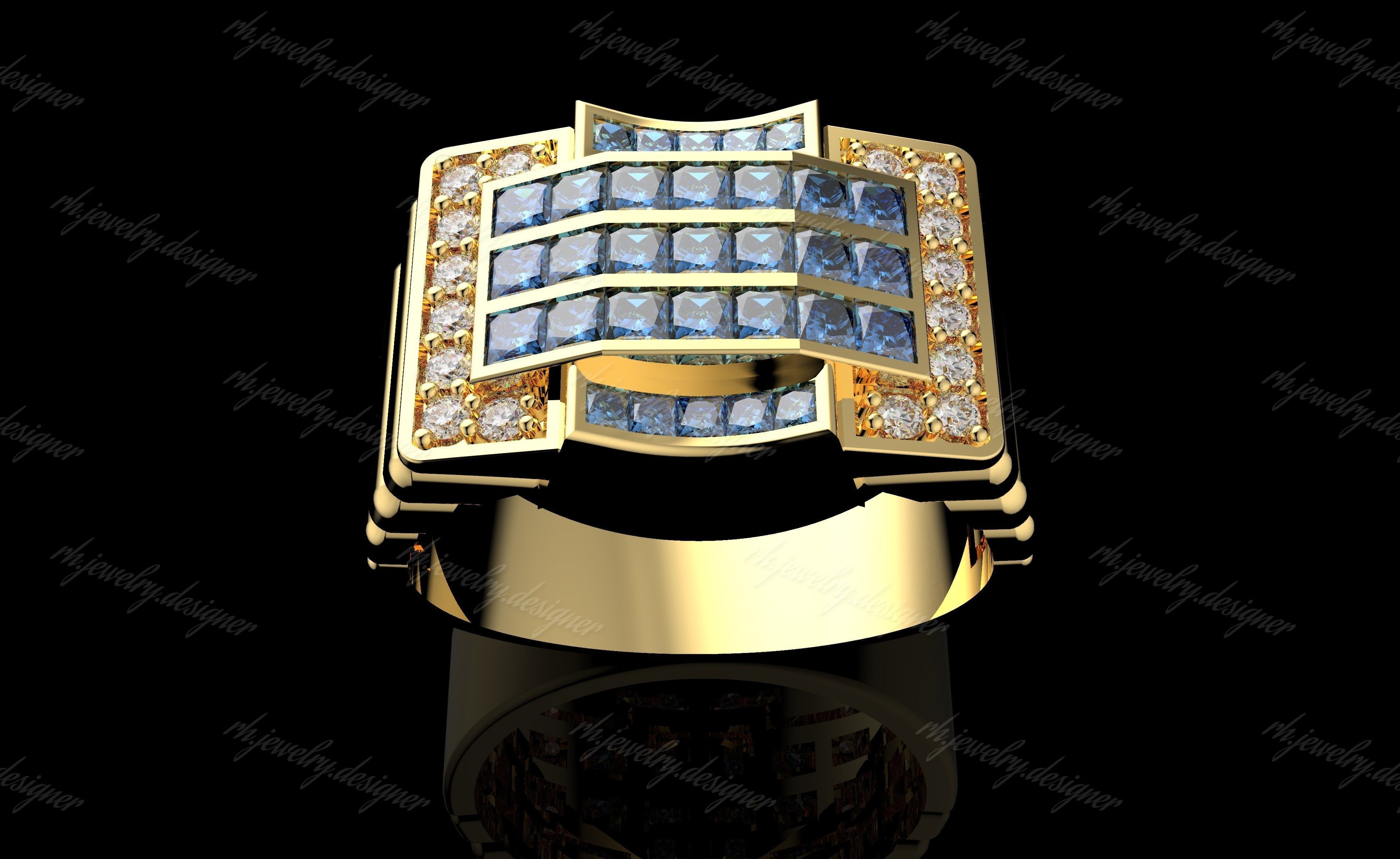 Gold N1142 3D print model_1