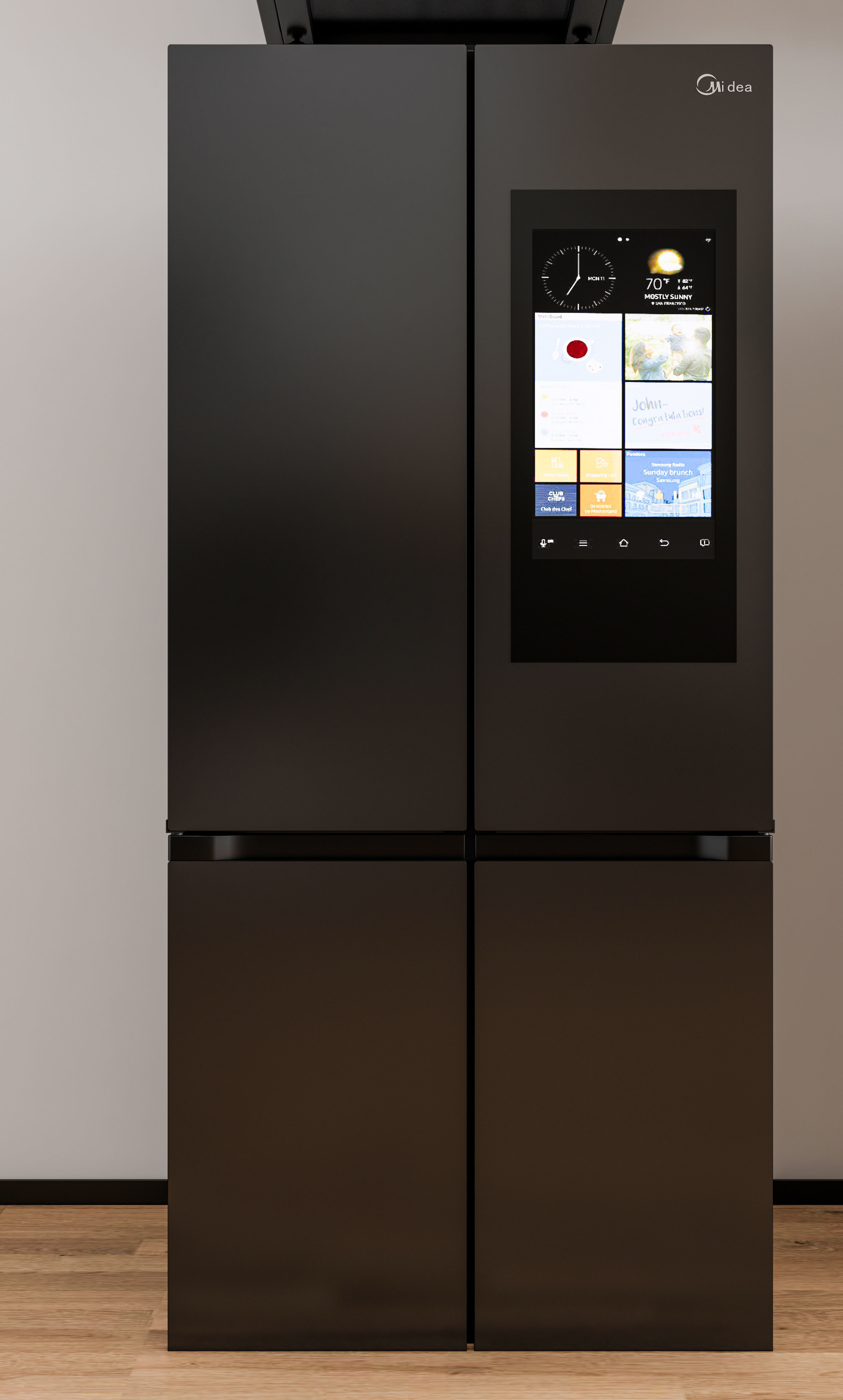 Kitchen and Home  appliances models library  fridge refrigerator Low-poly 3D model_17