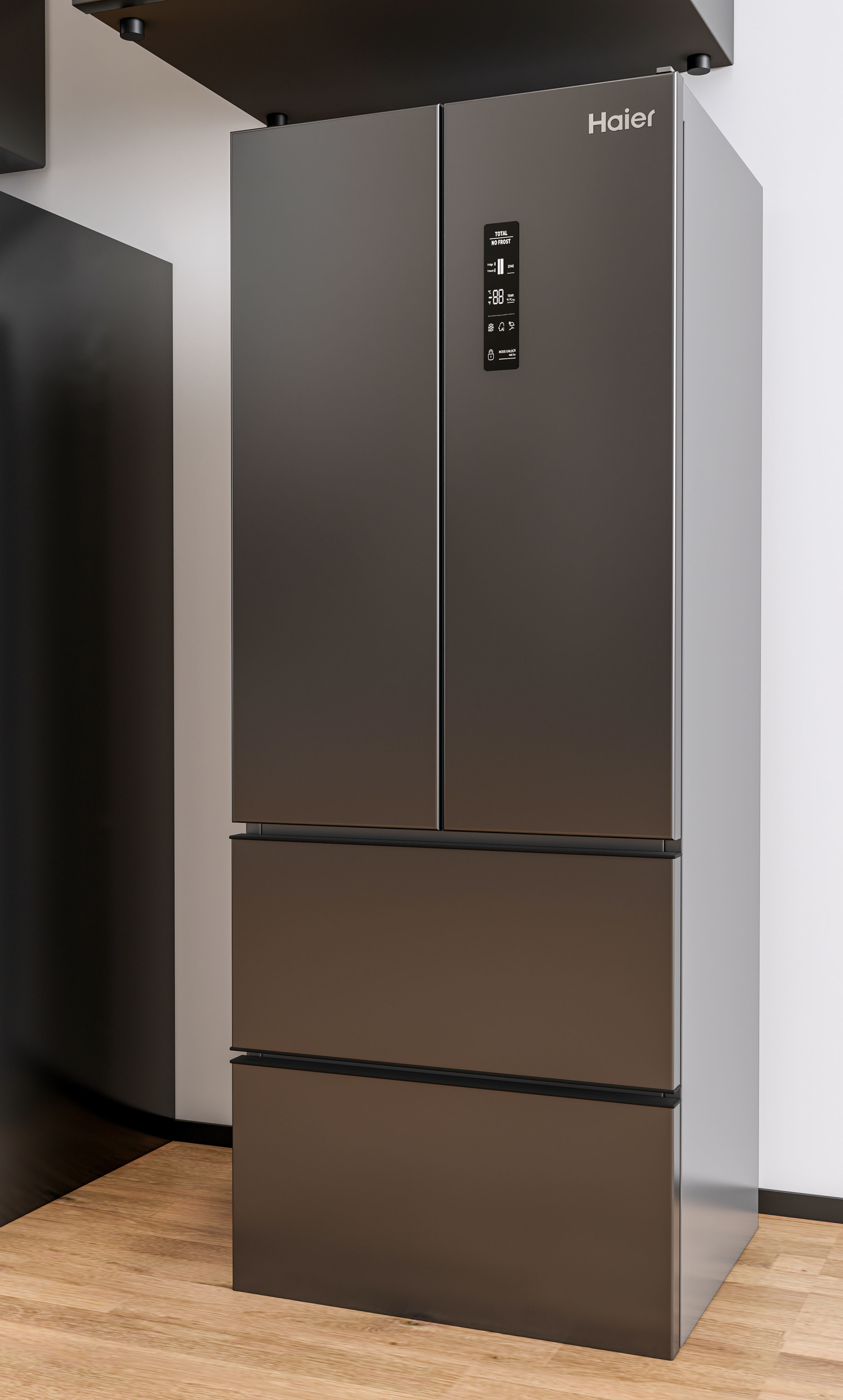 Kitchen and Home  appliances models library  fridge refrigerator Low-poly 3D model_21
