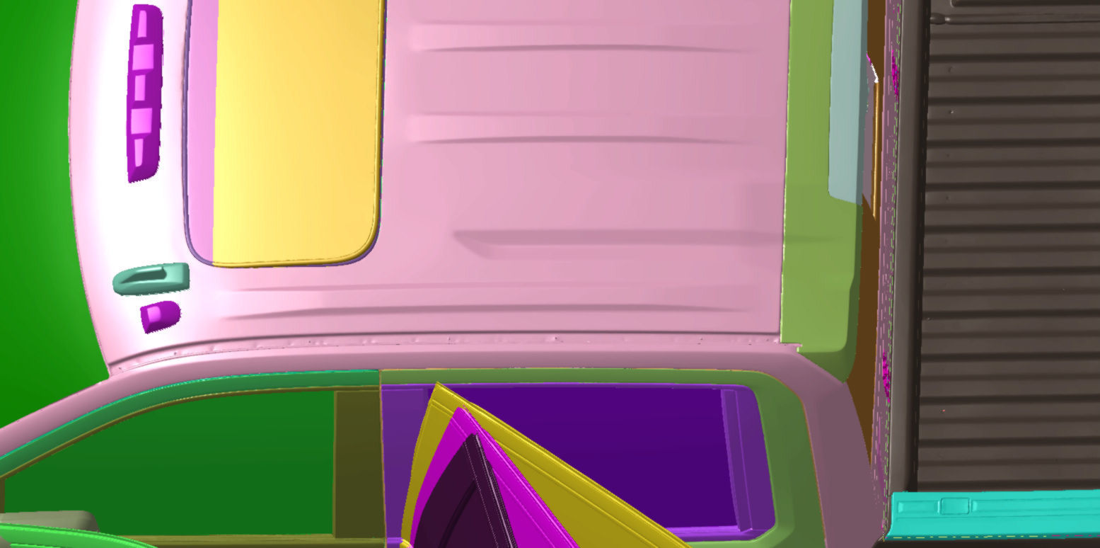 Chevrolet Silverado 2500 4WD LTZ 2020 Vehicle 3d scan model 3D model_5