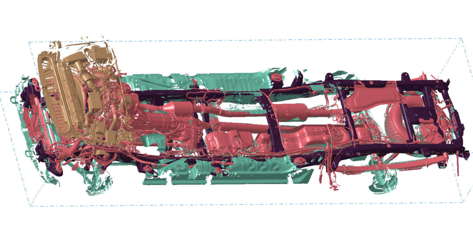 Chevrolet Silverado 2500 4WD LTZ 2020 Vehicle 3d scan model 3D model_8