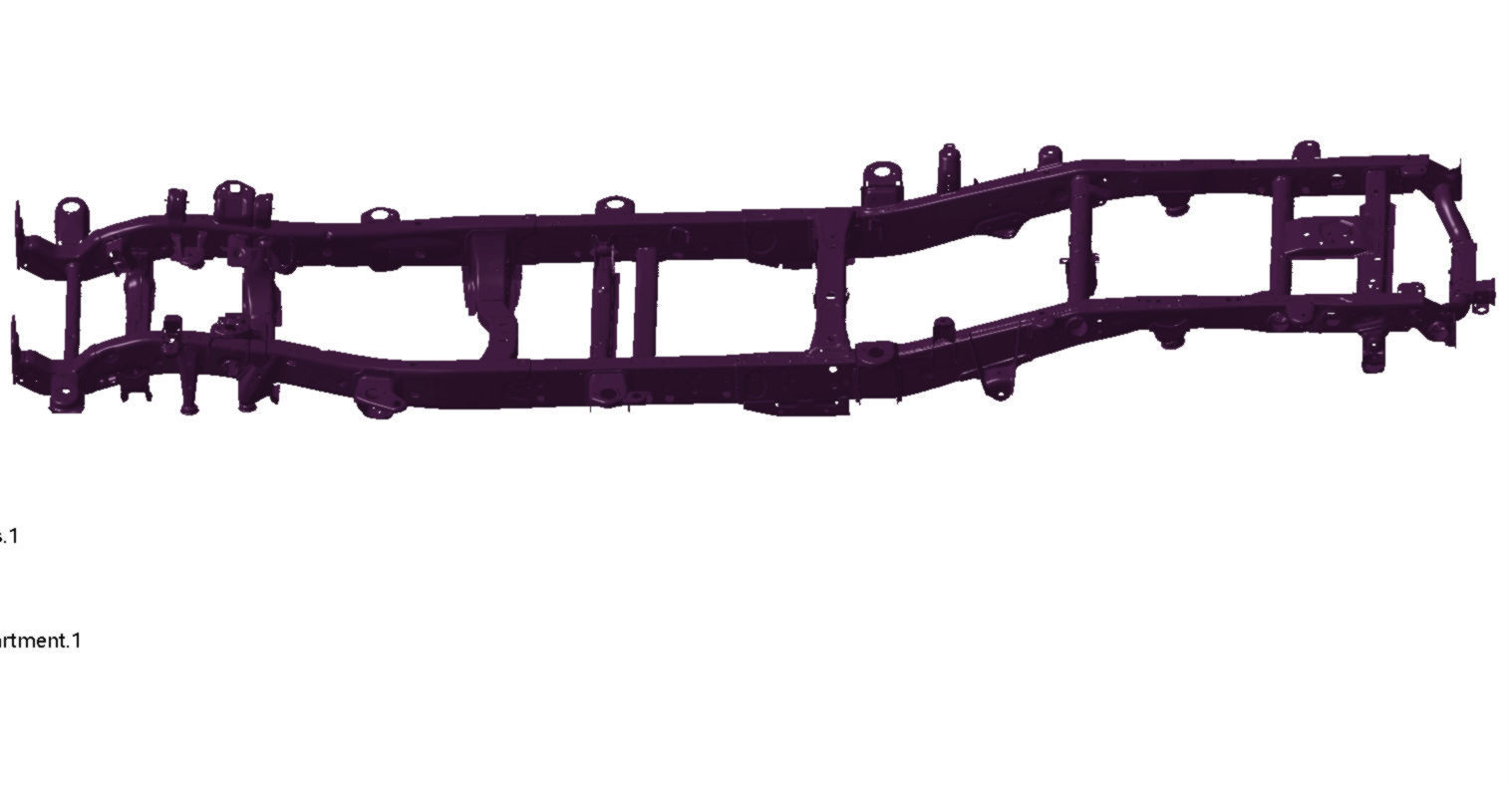 Chevrolet Silverado 2500 4WD LTZ 2020 Vehicle 3d scan model 3D model_7