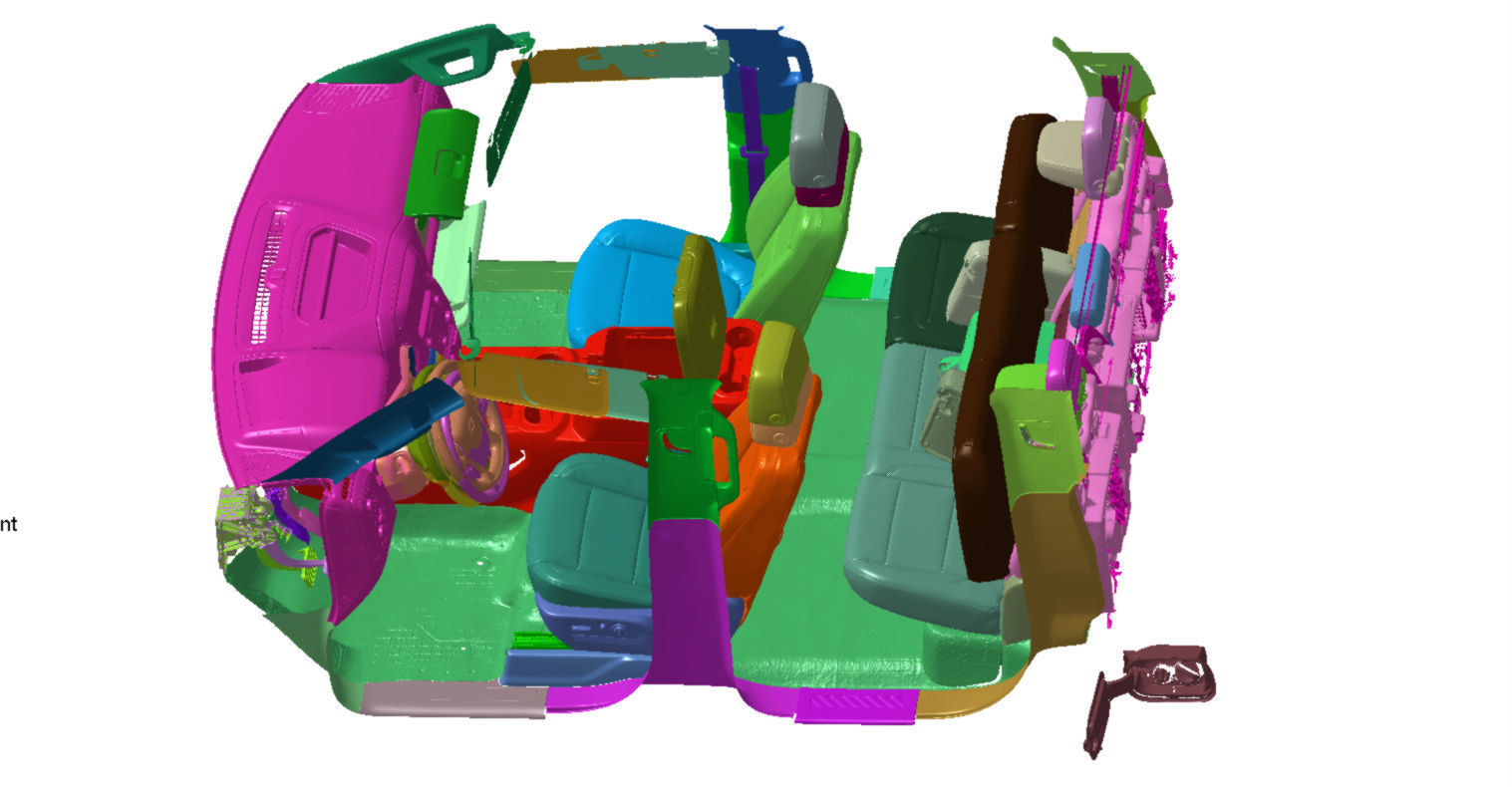 Chevrolet Silverado 2500 4WD LTZ 2020 Vehicle 3d scan model 3D model_20