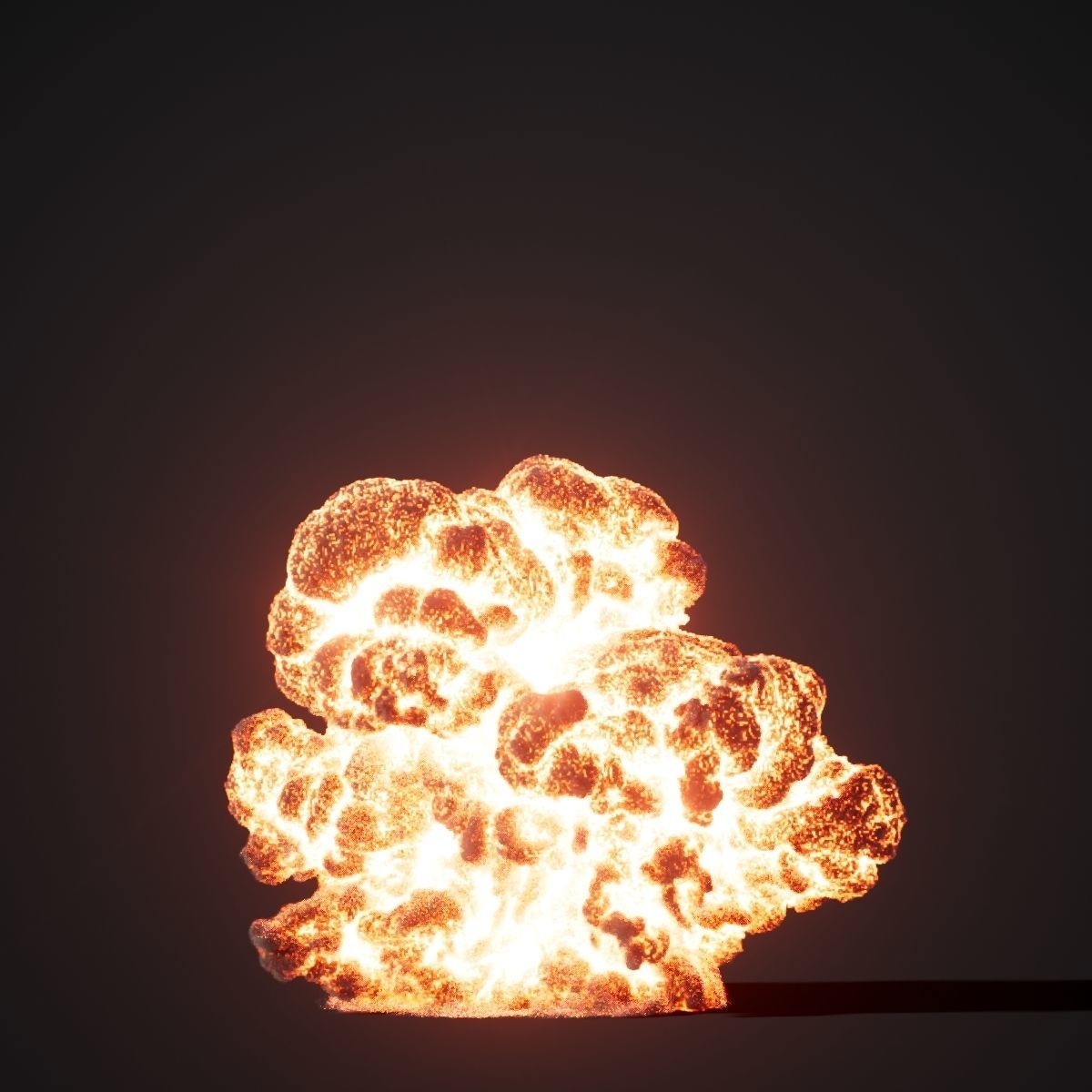Animated Gasoline Explosion 3 3D model_7