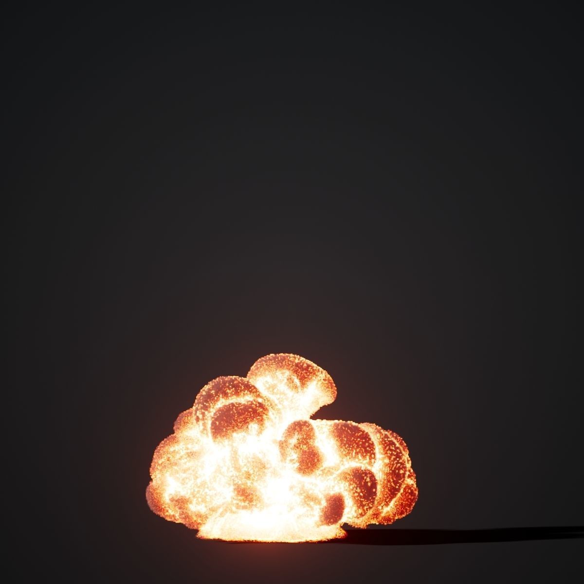Animated Gasoline Explosion 3 3D model_5