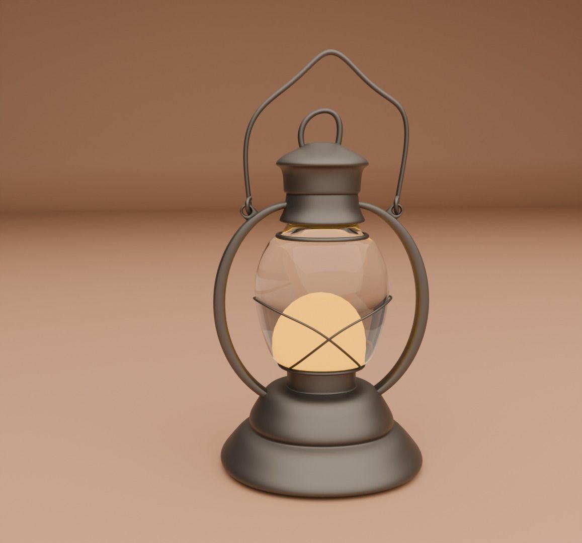 lantern 3D model_1