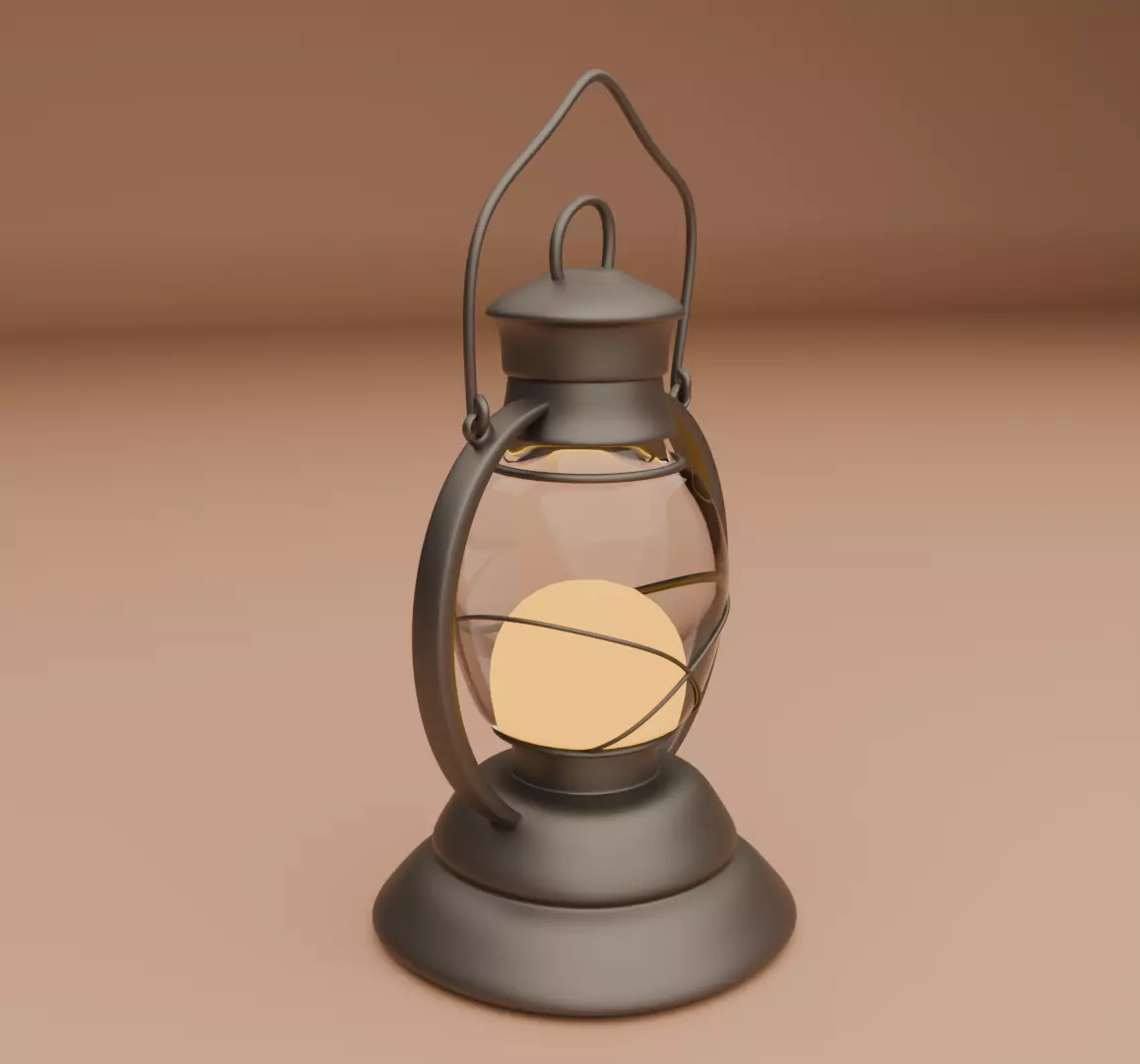 lantern 3D model_0
