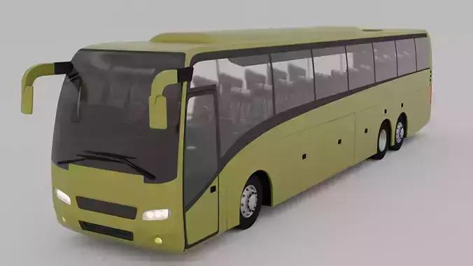 Volvo 9900 Luxury Bus  3D model