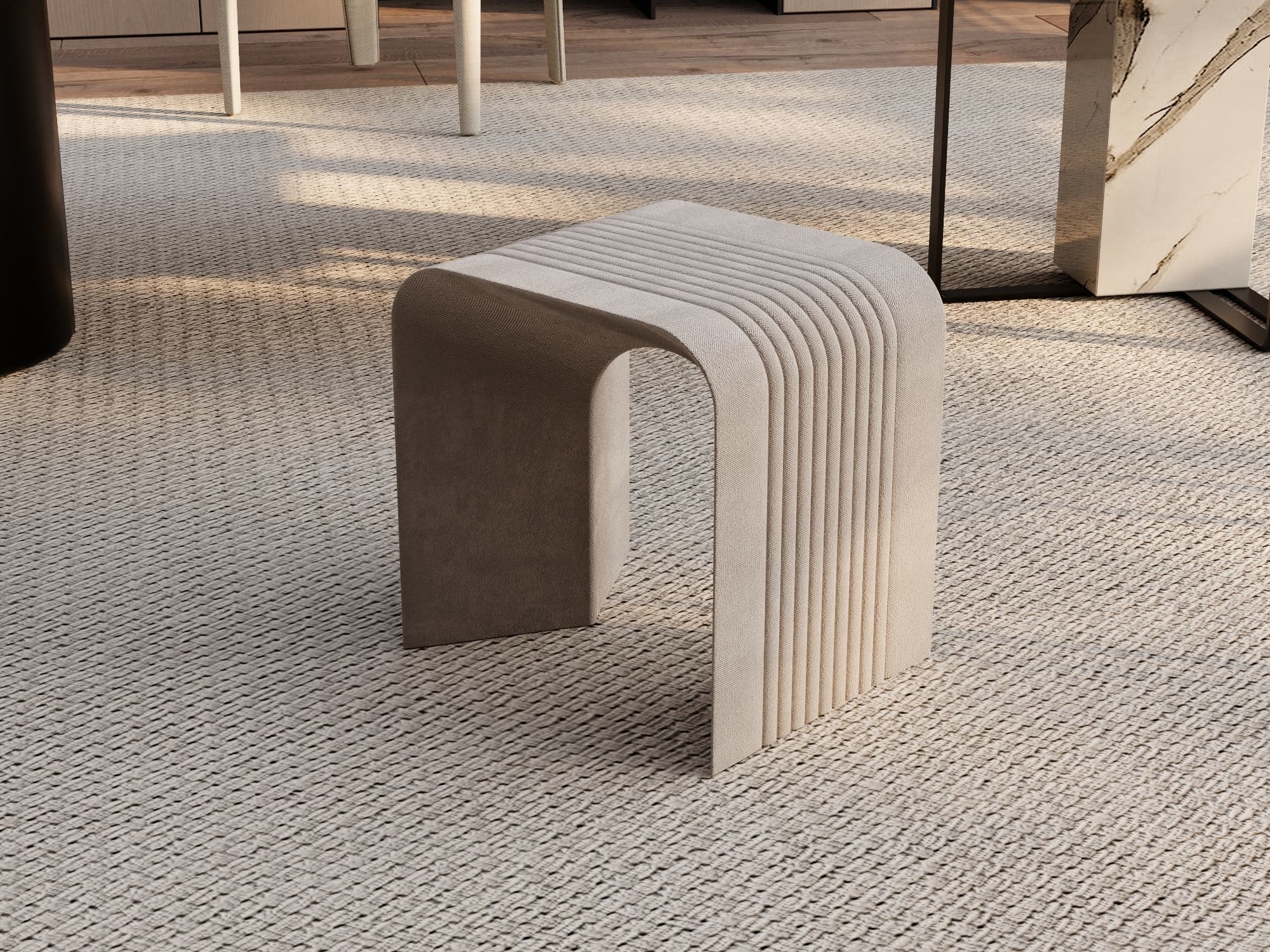 3D model of interior study 3D model_3