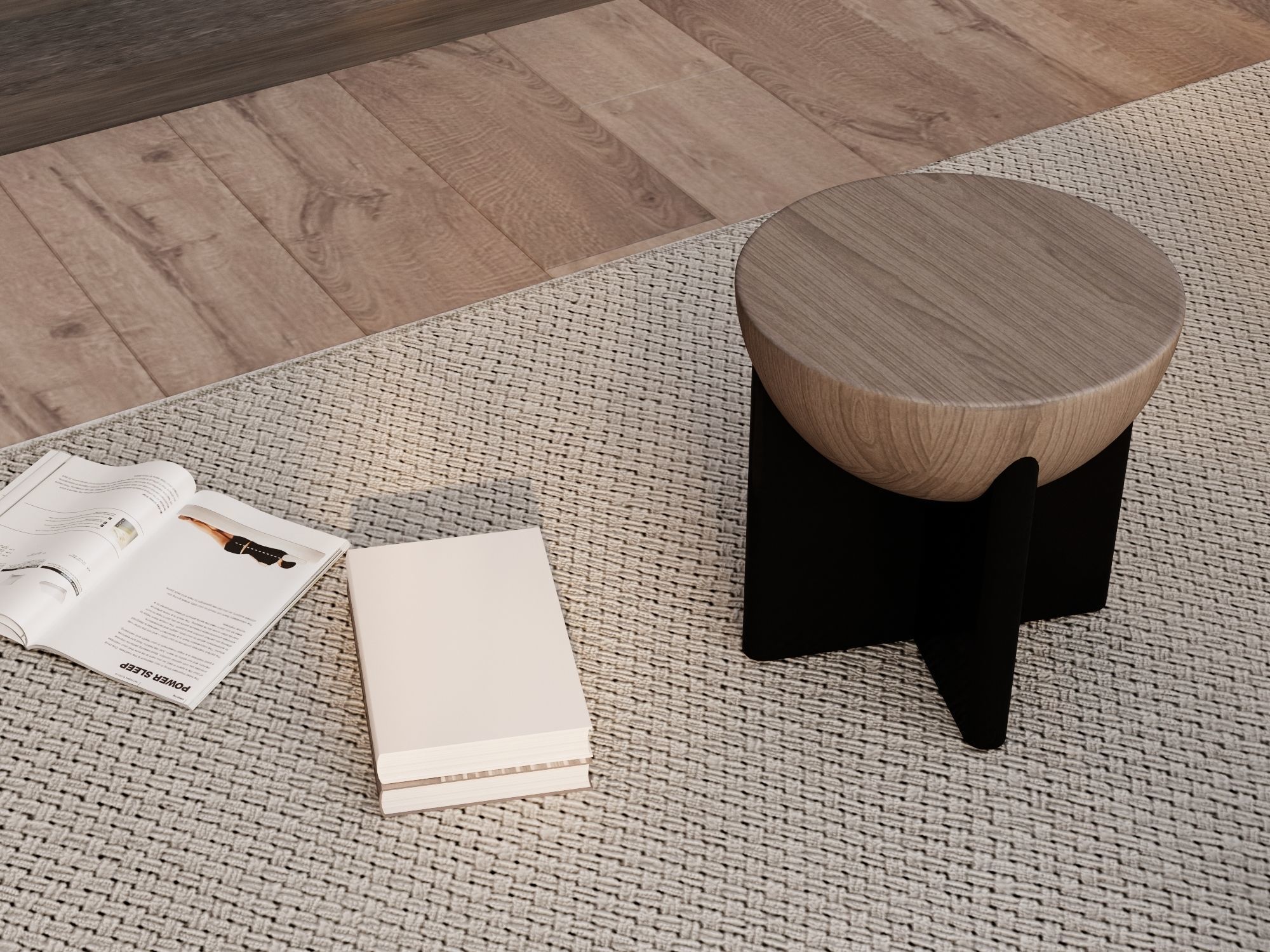 3D model of interior study 3D model_2