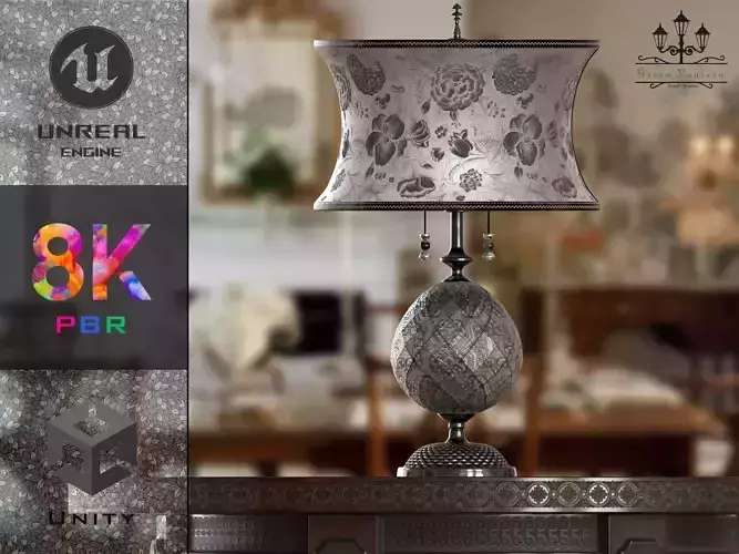 Lampshade-GL01-Silver