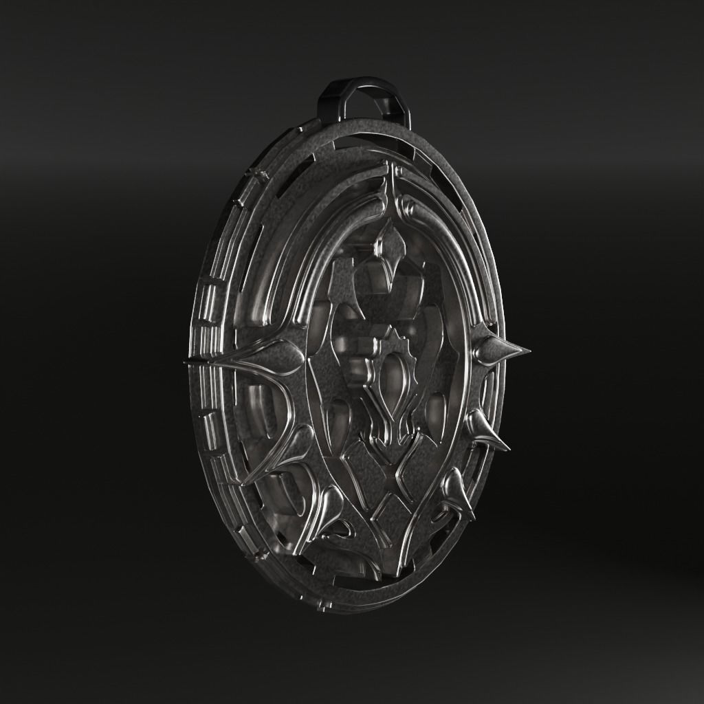 Talisman 3D printable model 3D print model_8