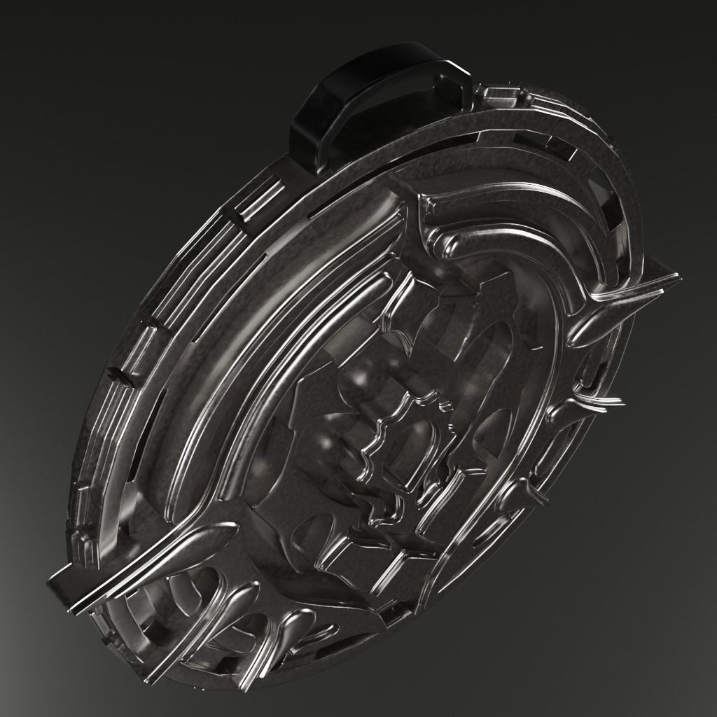 Talisman 3D printable model 3D print model_11