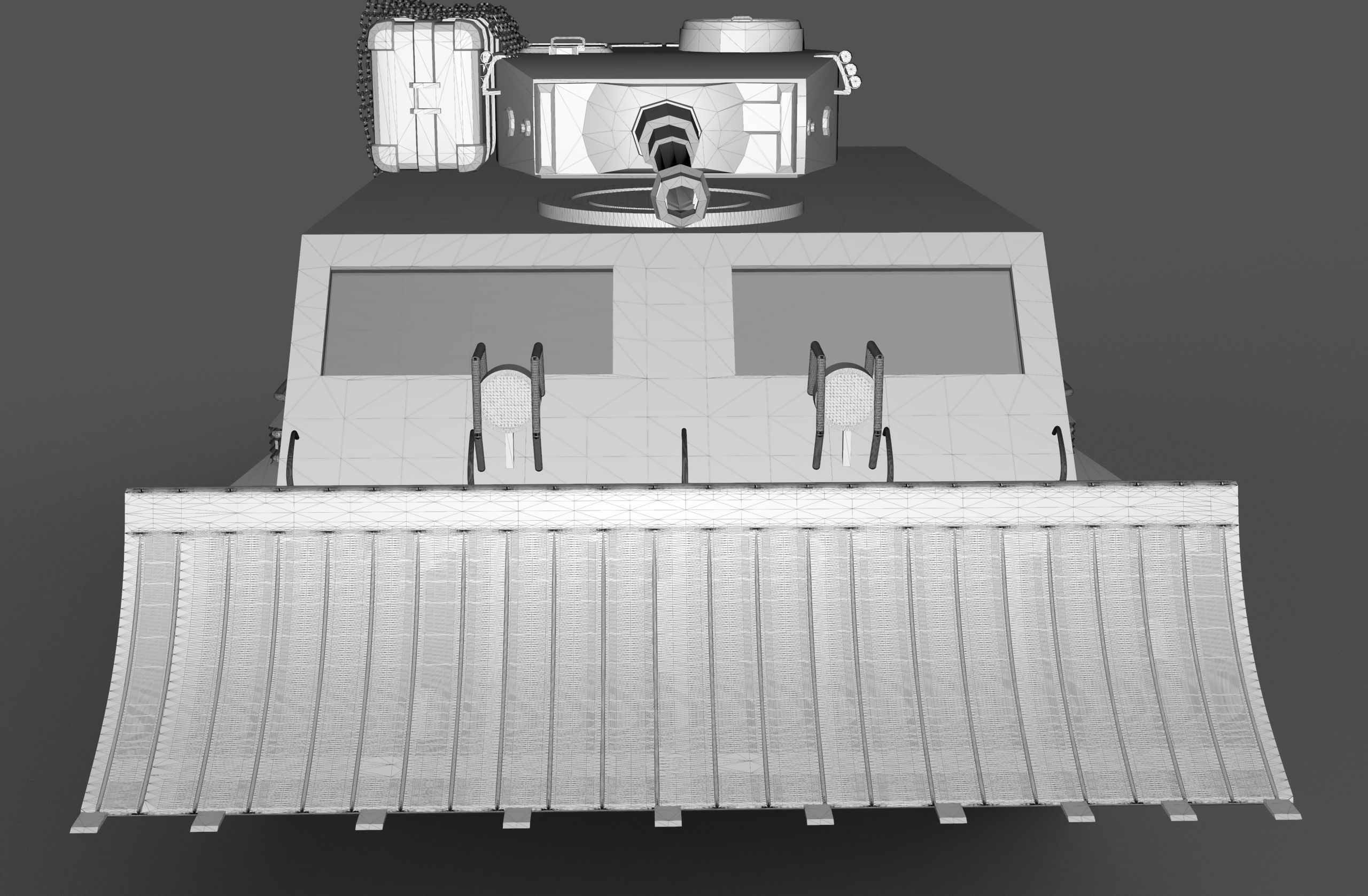 Army Tank 3D model_10