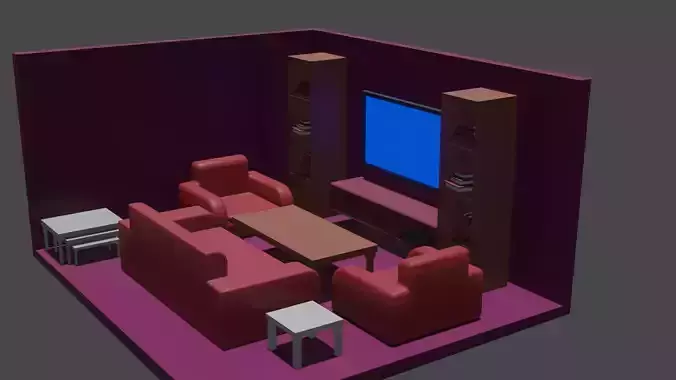 livingroom perspektif