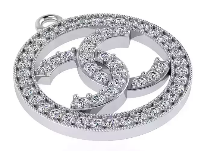 Fashion Circle Pendant 2582