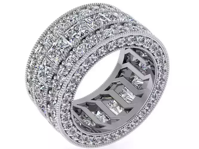 Diamond Band Ring 2587