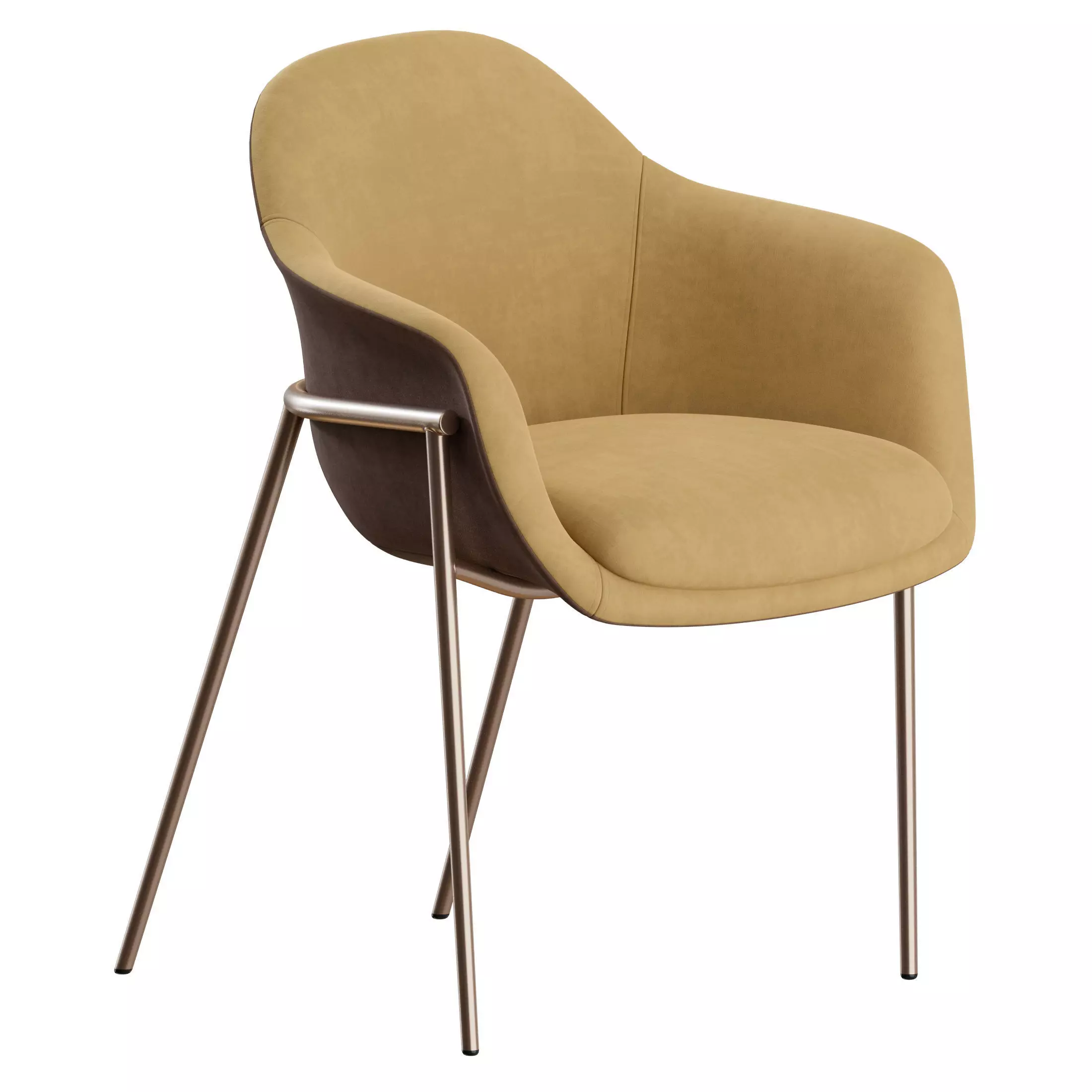 Chia Metal Chair by Marelli 3D model