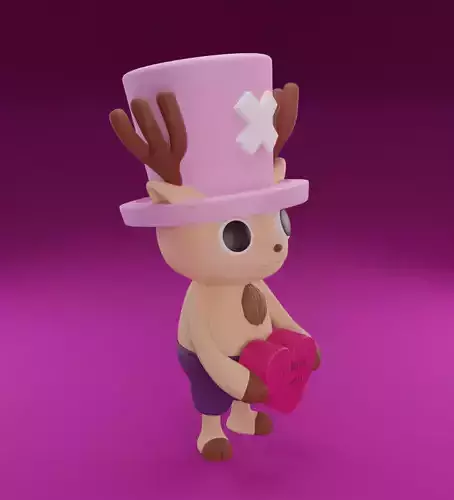 Tony Tony Chopper Valentine day 3D model for 3D print