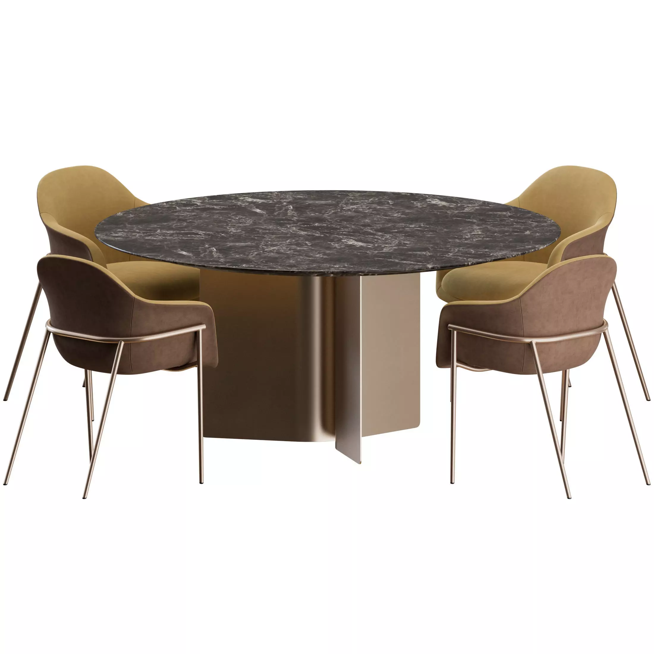 Chia Chair Wave Table by Marelli 3D model