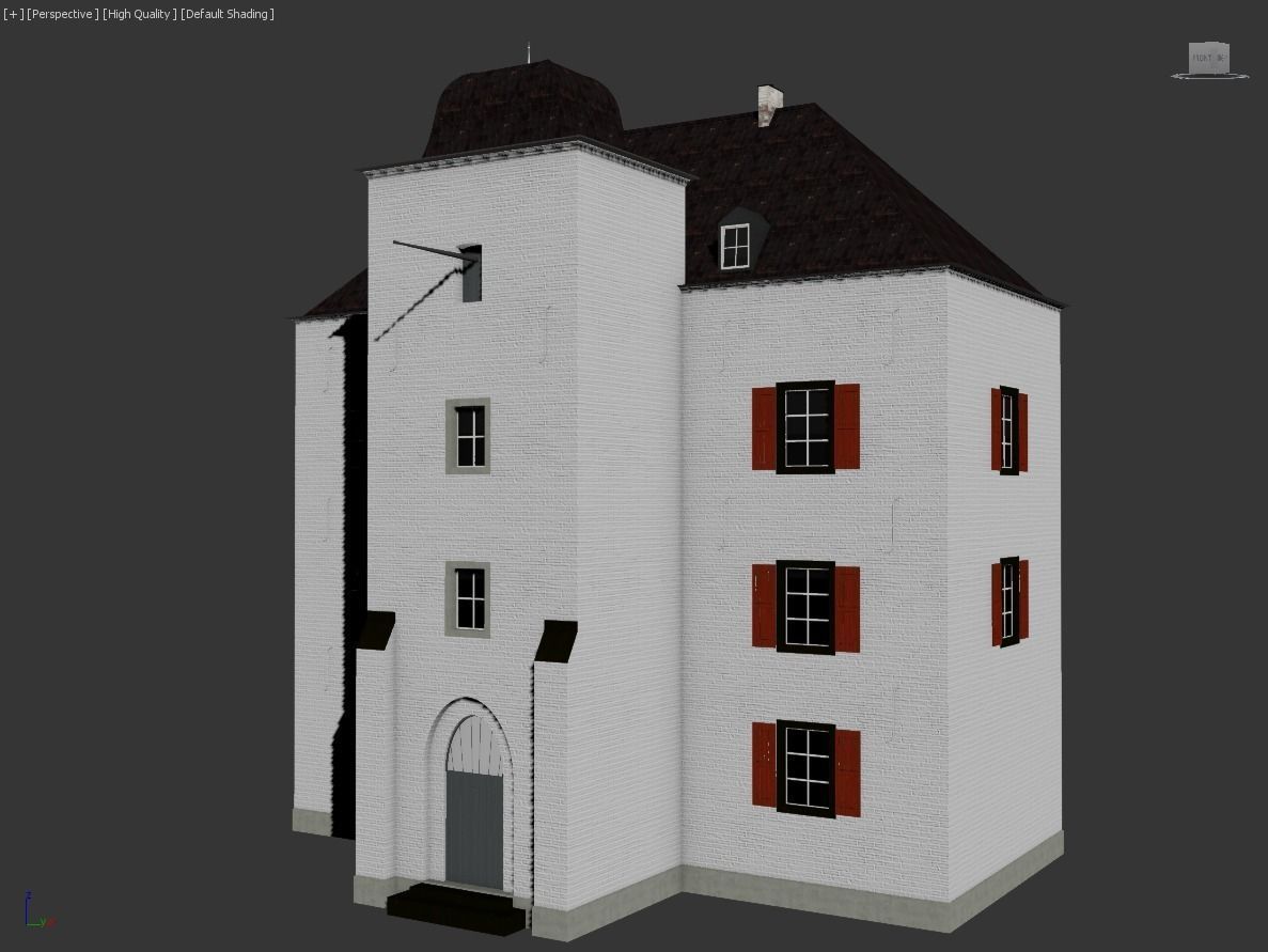 Propstei  Low-poly 3D model_1