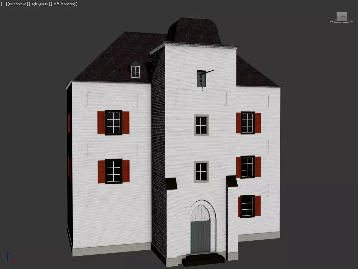 Propstei  Low-poly 3D model_0