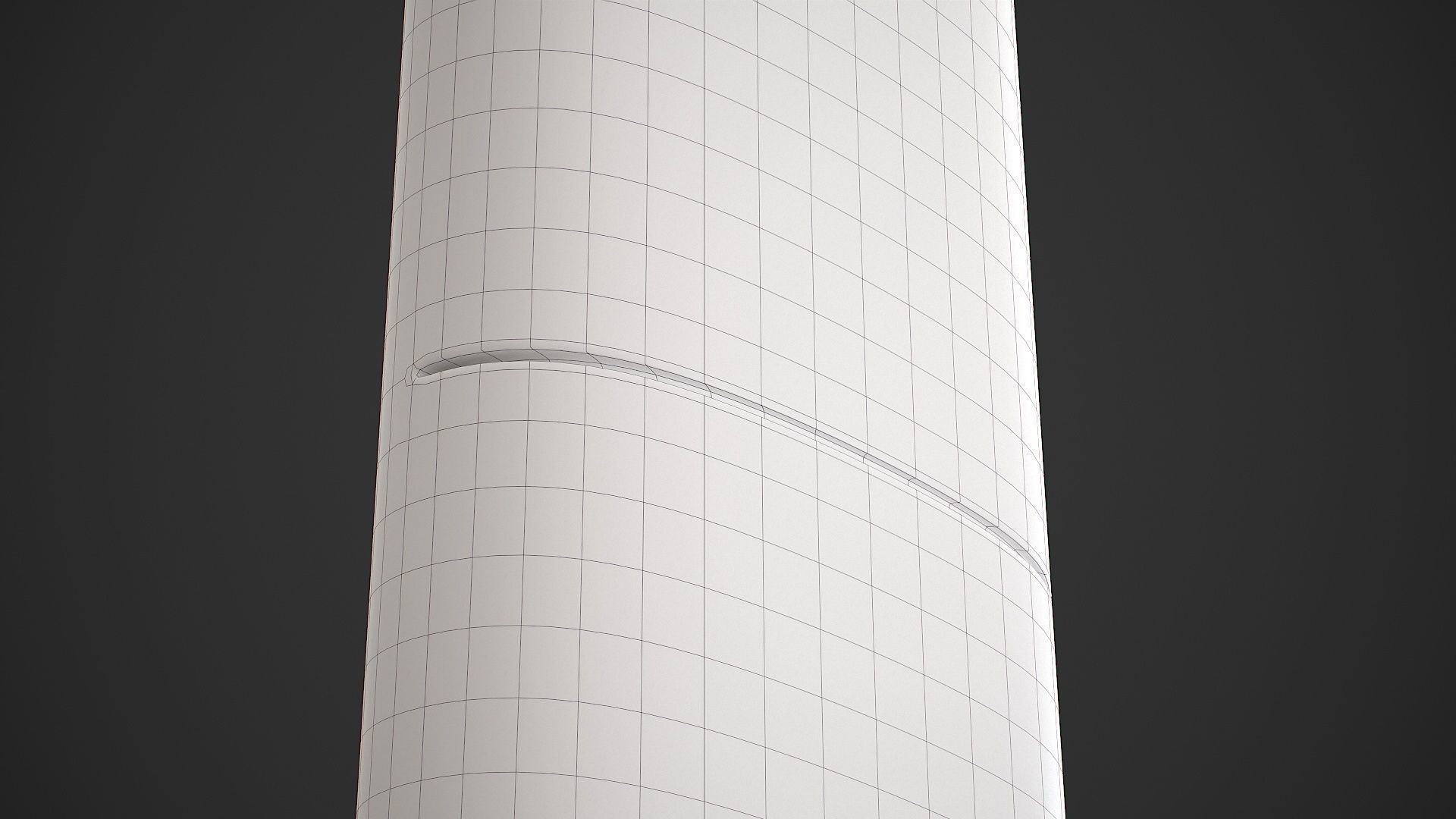 Air Conditioner Remote Control - AC Remote Low-poly 3D model_32