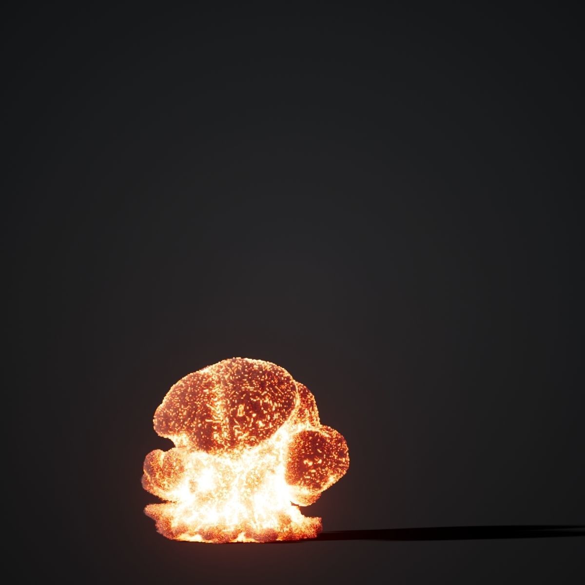 Animated Gasoline Explosion 2 3D model_5