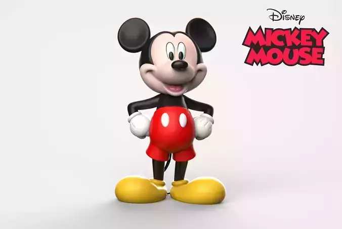 Mickey Mouse 3D print model