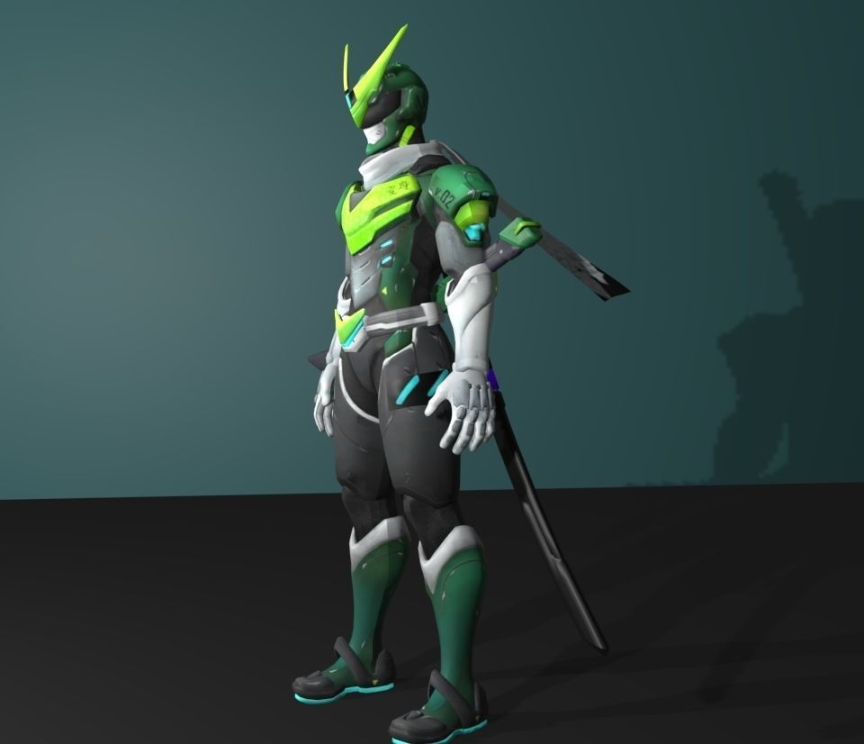 sentai 3D model_3