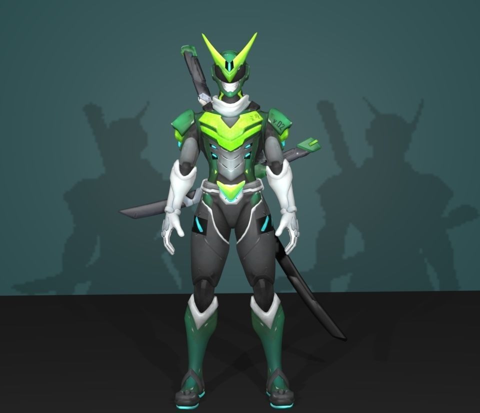 sentai 3D model_1
