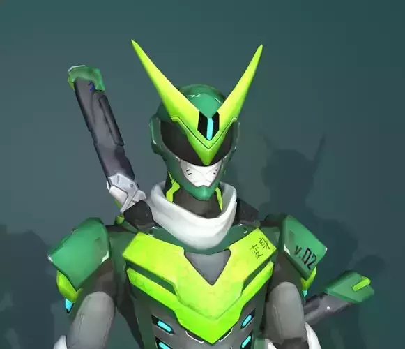 sentai 3D model