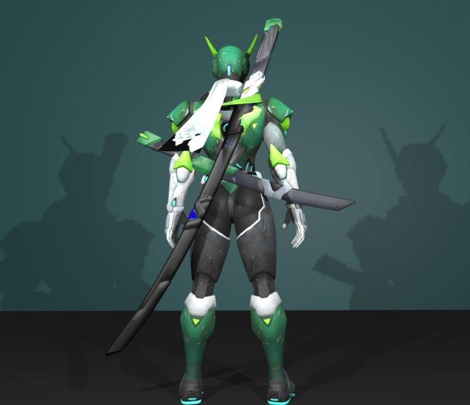 sentai 3D model_4