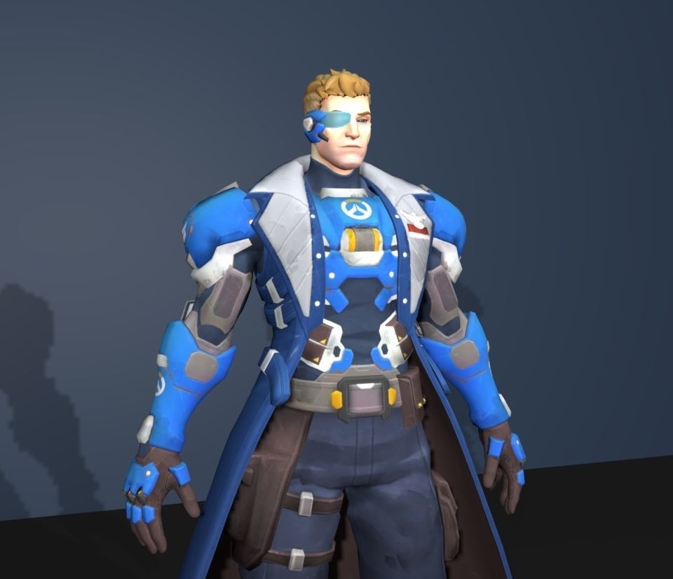 commander 3D model_2