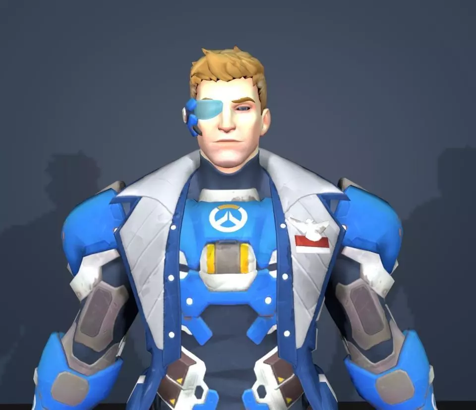 commander 3D model_0