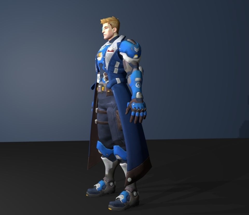 commander 3D model_3