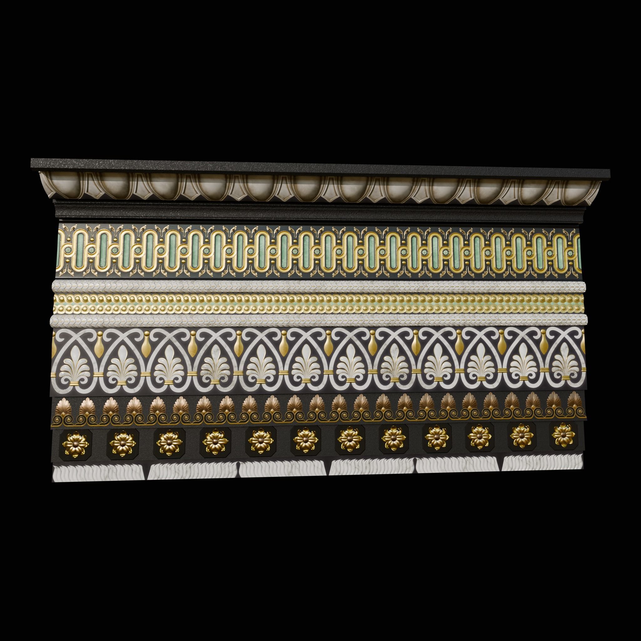 ornaments 3D model_2