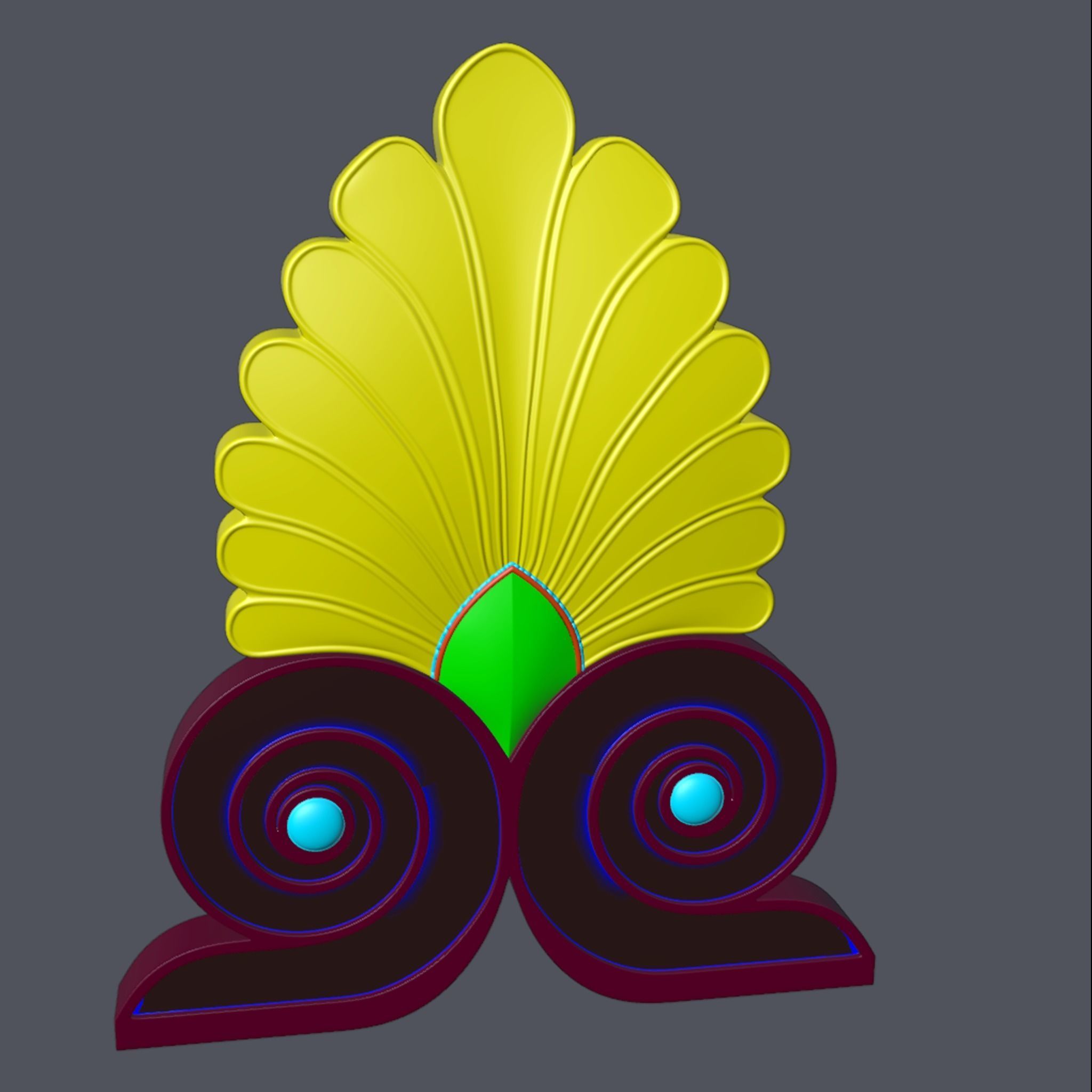 ornaments 3D model_15