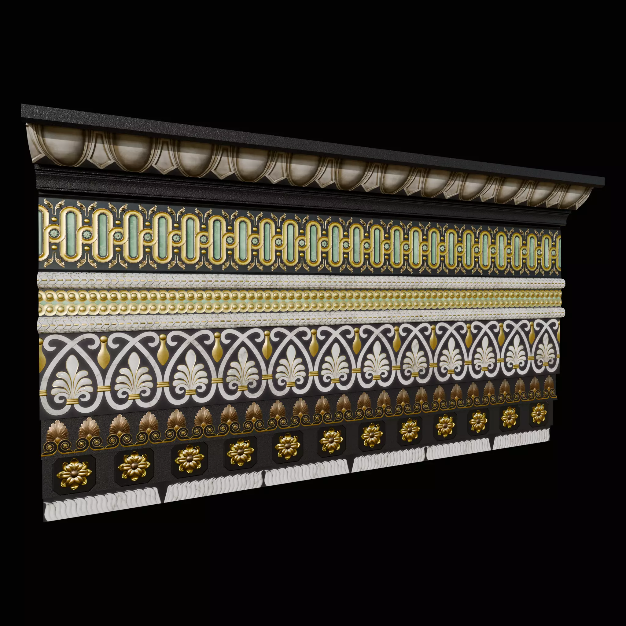 ornaments 3D model_0