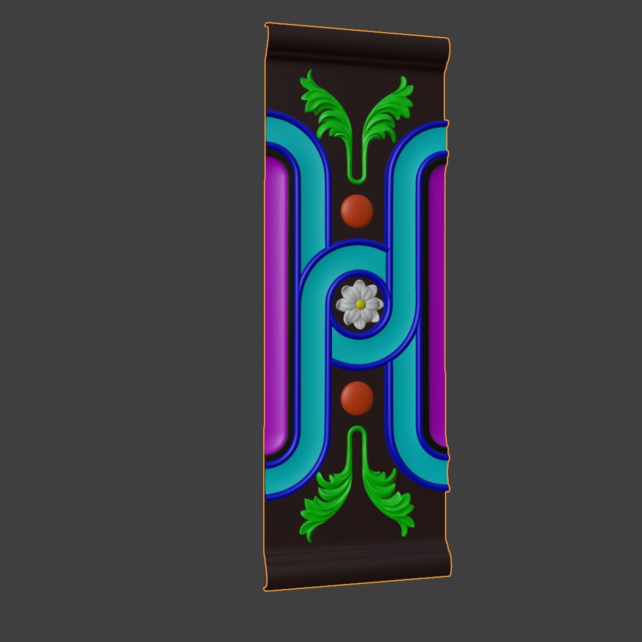 ornaments 3D model_9